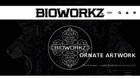 What Bioworkz.com website looked like in 2018 (6 years ago)
