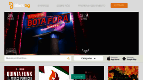 What Blacktag.com.br website looked like in 2018 (7 years ago)