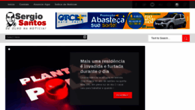 What Blogdosergiosantos.com.br website looked like in 2018 (5 years ago)