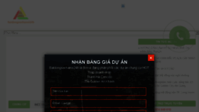 What Batdongsanhanoi24h.com website looked like in 2018 (6 years ago)