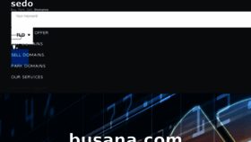 What Busana.com website looked like in 2018 (6 years ago)