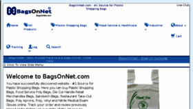 What Bagsonnet.com website looked like in 2018 (6 years ago)
