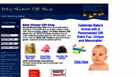 What Babyshowergiftshop.com website looked like in 2018 (5 years ago)