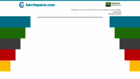 What Barriepace.com website looked like in 2018 (5 years ago)