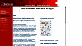 What Bauherr.de website looked like in 2018 (5 years ago)