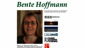 What Bentehoffmann.dk website looked like in 2018 (6 years ago)