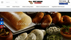 What Bestindiancooking.com website looked like in 2018 (6 years ago)