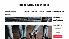 What Betrendymyfriend.com website looked like in 2018 (5 years ago)