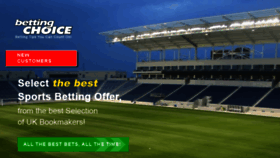 What Bettingchoice.co.uk website looked like in 2018 (5 years ago)
