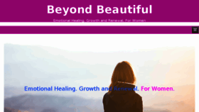 What Beyondbeautiful.net website looked like in 2018 (5 years ago)
