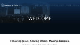What Bic-church.org website looked like in 2018 (6 years ago)