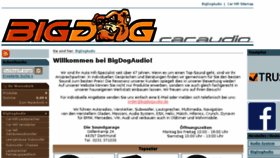 What Bigdogaudio.de website looked like in 2018 (6 years ago)