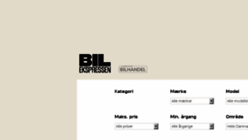 What Bilekspressen.dk website looked like in 2018 (6 years ago)