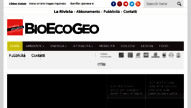 What Bioecogeo.com website looked like in 2018 (5 years ago)
