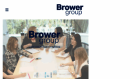 What Brower-group.com website looked like in 2018 (6 years ago)