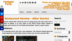 What Blog.twilightfairy.in website looked like in 2018 (6 years ago)