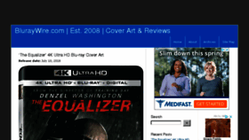 What Bluraywire.com website looked like in 2018 (6 years ago)