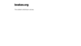 What Boakes.org website looked like in 2018 (6 years ago)