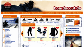 What Boardscout.de website looked like in 2018 (5 years ago)
