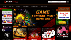 What Bolanaga.com website looked like in 2018 (6 years ago)