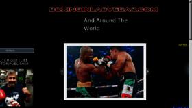 What Boxinginlasvegas.com website looked like in 2018 (5 years ago)