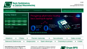 What Bsostrowmaz.pl website looked like in 2018 (5 years ago)