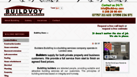 What Buildvoy.com website looked like in 2018 (6 years ago)