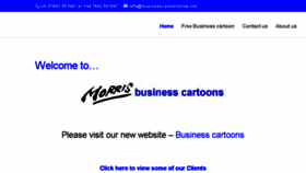 What Businesscartoons.co.uk website looked like in 2018 (6 years ago)