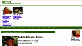 What Beri.nl website looked like in 2018 (6 years ago)