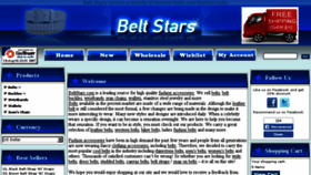 What Beltstars.com website looked like in 2018 (6 years ago)