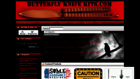 What Butterflyknifekits.com website looked like in 2018 (6 years ago)