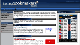 What Bettingbookmakers.com website looked like in 2018 (6 years ago)