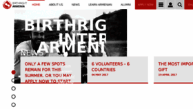 What Birthrightarmenia.org website looked like in 2018 (6 years ago)
