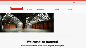 What Boxxed.co.uk website looked like in 2018 (6 years ago)