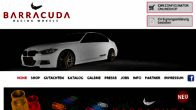 What Barracudawheels.com website looked like in 2018 (5 years ago)