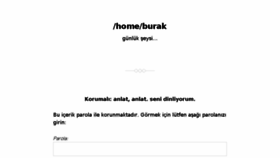 What Burakuzun.com.tr website looked like in 2018 (6 years ago)