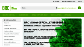 What Brc-finechemicals.com website looked like in 2018 (6 years ago)
