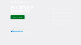 What Buysomebitcoins.com website looked like in 2018 (5 years ago)