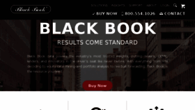 What Blackbookportals.com website looked like in 2018 (5 years ago)