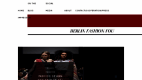 What Berlin-fashion-fou.com website looked like in 2018 (6 years ago)