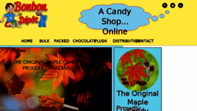 What Bonbondepot.com website looked like in 2018 (5 years ago)