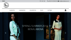 What Benalabena.com website looked like in 2018 (6 years ago)