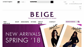What Beigeplus.com website looked like in 2018 (5 years ago)