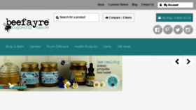 What Beefayre.com website looked like in 2018 (6 years ago)