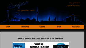 What Bluezone-berlin.de website looked like in 2018 (5 years ago)