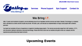 What Beasleytech.net website looked like in 2018 (5 years ago)
