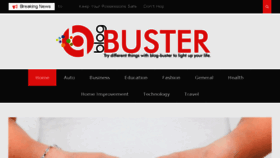 What Blog-buster.net website looked like in 2018 (6 years ago)
