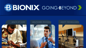 What Bionix.com website looked like in 2018 (6 years ago)