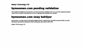 What Bymeoman.com website looked like in 2018 (5 years ago)