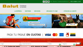 What Balutsrl.com.ar website looked like in 2018 (8 years ago)